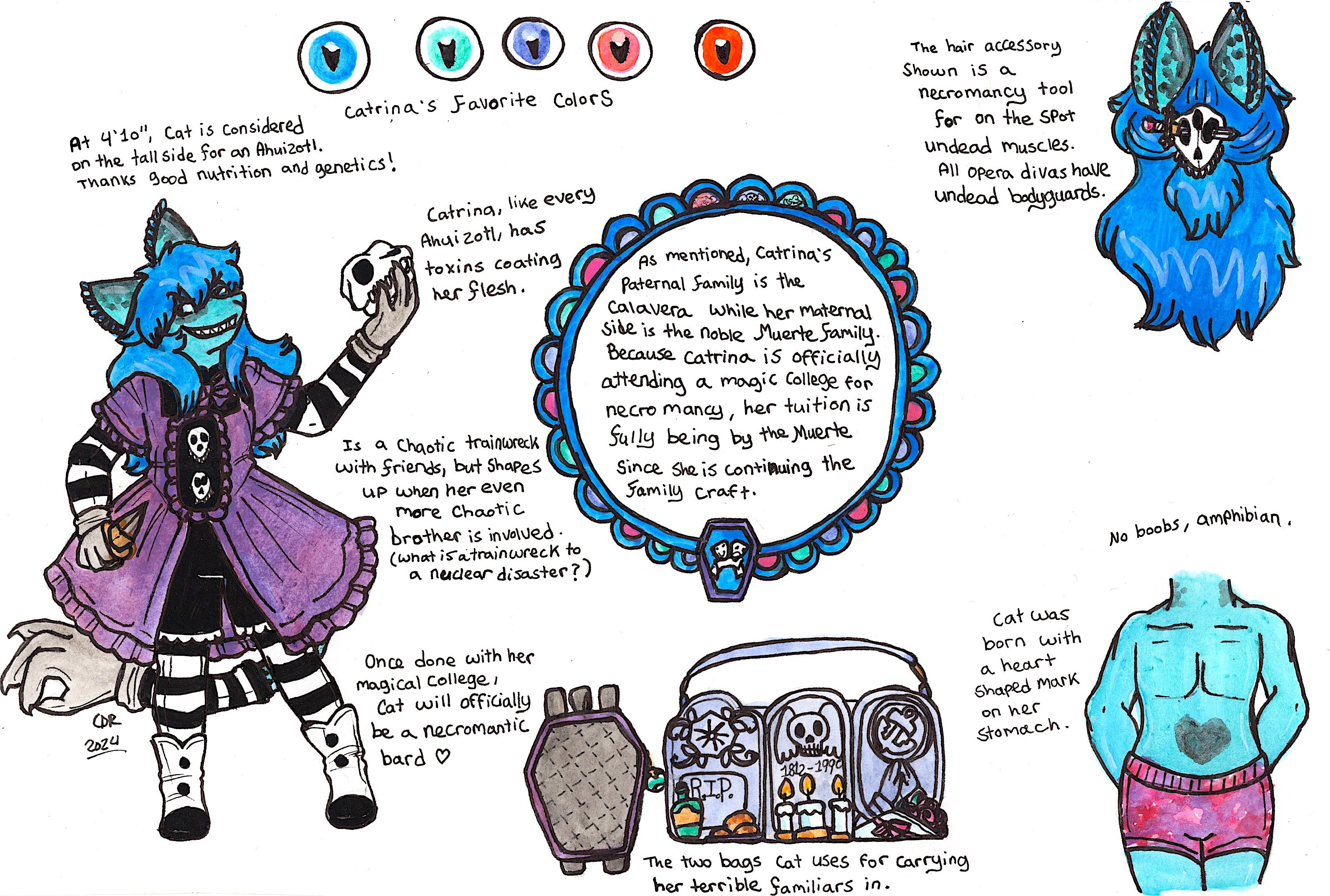 Catrina Reference Sheet